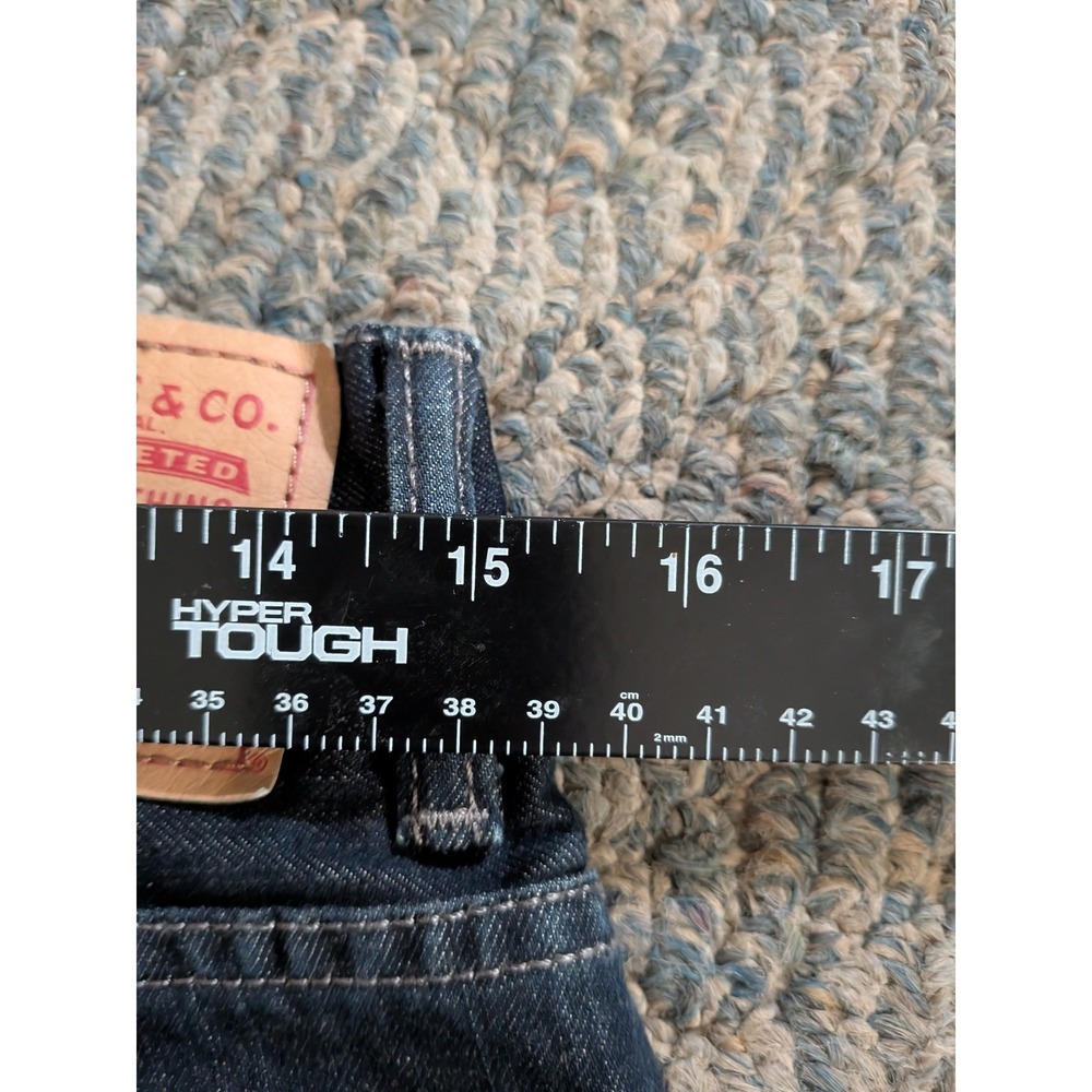 Levis 569 Loose Straight Jeans Mens 29x32 Dark Wash Denim Blue 00569-0194 - Picture 7 of 8